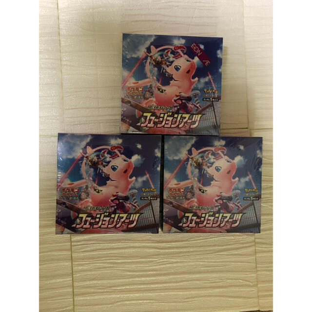 フュージョンアーツ　box   3box シュリンク付き未開封