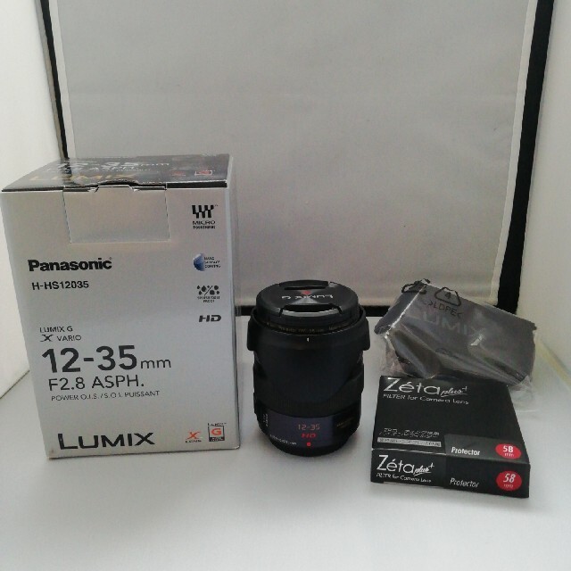 【美品】LUMIX G X VARIO 12-35mm/F2.8 プロテクター付