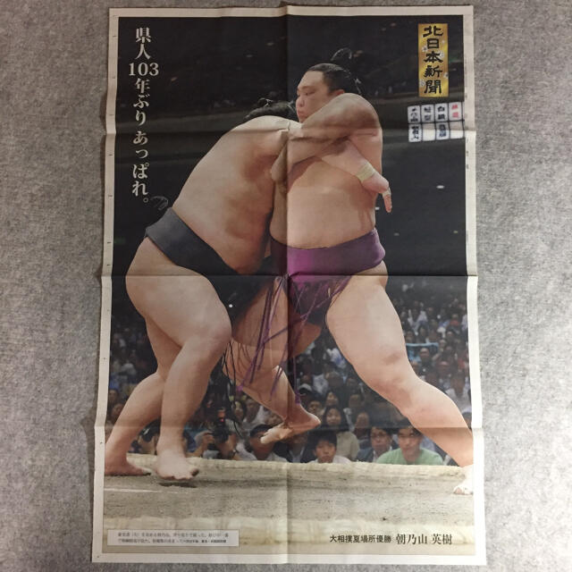 朝乃山 令和 初優勝 チケットのスポーツ(相撲/武道)の商品写真