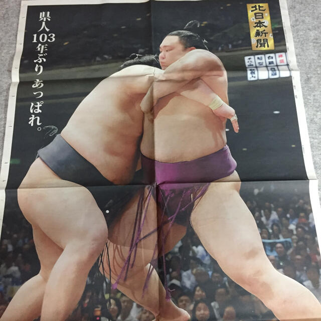 朝乃山 令和 初優勝 チケットのスポーツ(相撲/武道)の商品写真