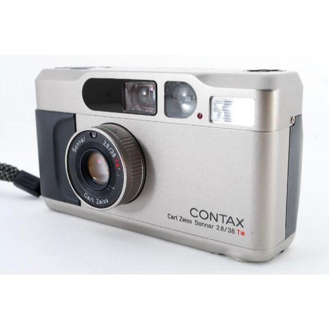 CONTAX T2 チタンシルバー 【データバック付】