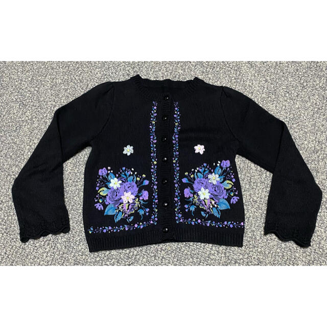 ANNA SUI mini(アナスイミニ)のANNA SUI mini カーディガン キッズ/ベビー/マタニティのキッズ服女の子用(90cm~)(カーディガン)の商品写真