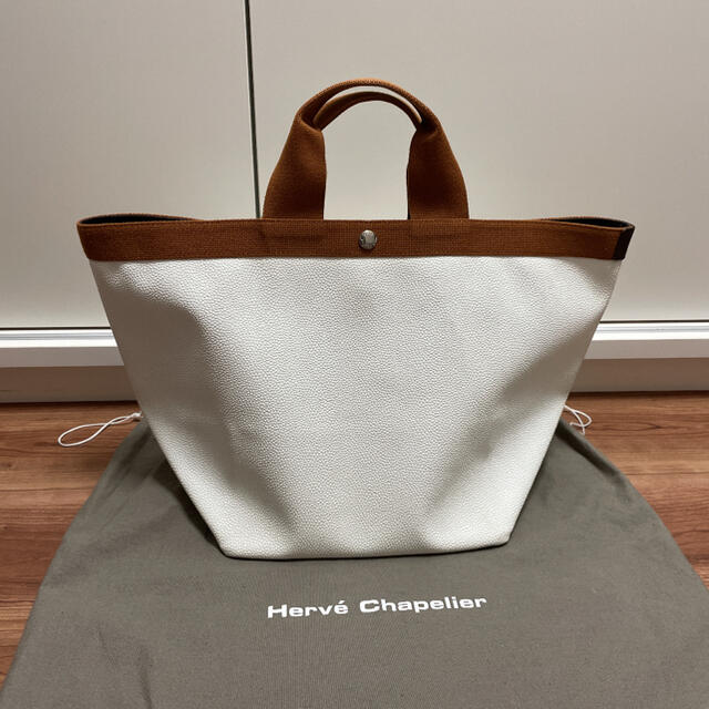 エルベシャプリエ Herve Chapelier レザー バッグ-