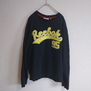 リーボック(Reebok)のReebok CLASSIC 刺繍ロゴ トレーナー スウェット O ネイビー(スウェット)