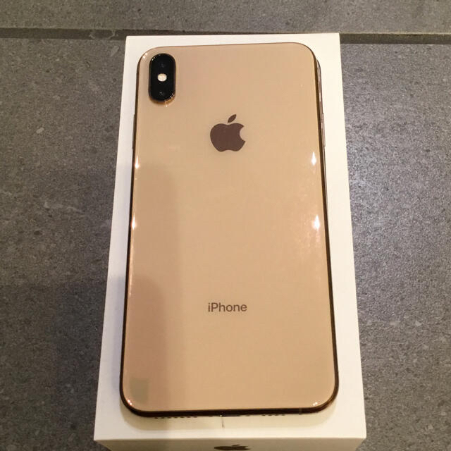 iPhone XS Max Gold 256 GB docomo SIMフリー iPhone XS Max Gold 256 GB docomo SIMフリー