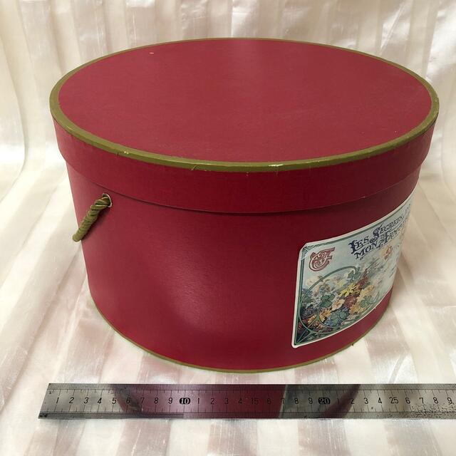 ハットボックス 帽子箱 4セット ヴィンテージ風 小物入れ 収納 ケース 丸型 レディースの帽子(ハット)の商品写真