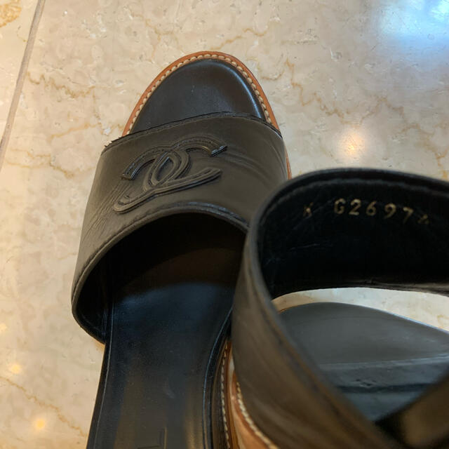 クマパック CHANEL by milano's shop|シャネルならラクマ - CHANEL 特選/公式 シャネル CHANEL スニーカー ウェッジソール ヒール スニーカー