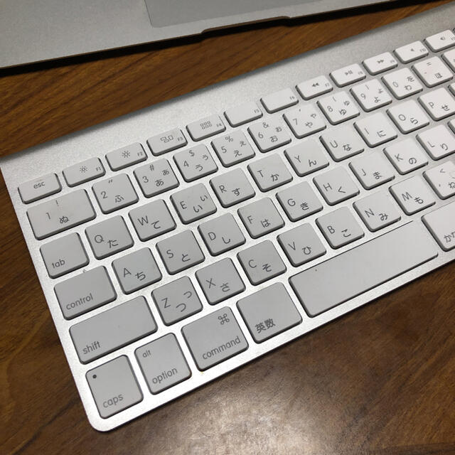 Mac (Apple)(マック)のApple Wireless Keyboard ワイヤレス キーボード No7 スマホ/家電/カメラのPC/タブレット(デスクトップ型PC)の商品写真