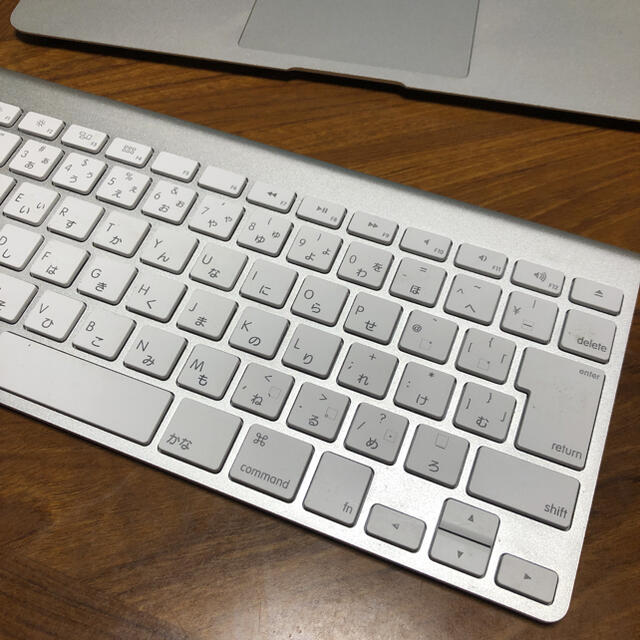 Mac (Apple)(マック)のApple Wireless Keyboard ワイヤレス キーボード No7 スマホ/家電/カメラのPC/タブレット(デスクトップ型PC)の商品写真