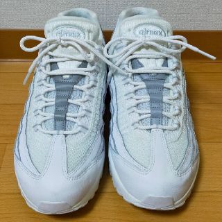 ナイキ(NIKE)の【NIKE】ナイキ　エアマックス95　エッセンシャル　27センチ　ホワイト(スニーカー)