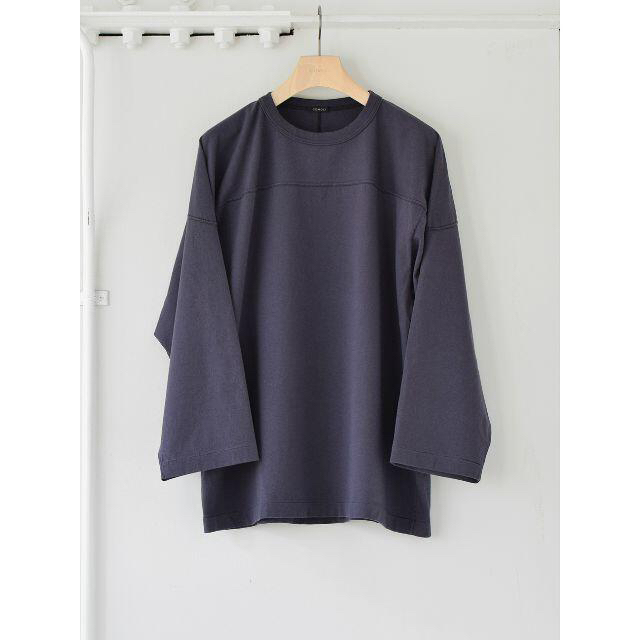 Vue様専用 COMOLI 21AW フットボールTシャツ ネイビー 3 コモリ Vue様専用 COMOLI 21AW フットボールTシャツ ネイビー 3 コモリ