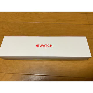 アップルウォッチ(Apple Watch)のApple Watch Series6 44mm レッド　ほぼ新品(腕時計(デジタル))