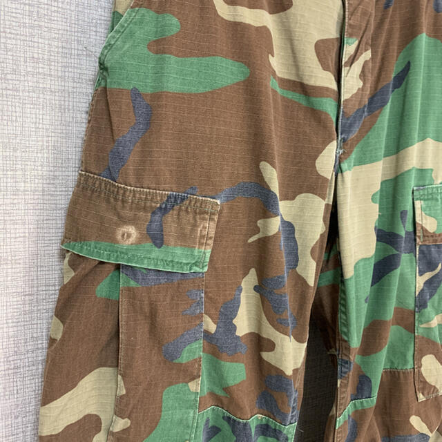90s アメリカ軍　迷彩　ビンテージ　used ミリタリー　米軍　USA製　古着 メンズのパンツ(ワークパンツ/カーゴパンツ)の商品写真