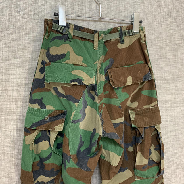 90s アメリカ軍　迷彩　ビンテージ　used ミリタリー　米軍　USA製　古着 メンズのパンツ(ワークパンツ/カーゴパンツ)の商品写真