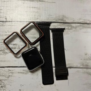 アップルウォッチ(Apple Watch)のトモ様専用Applewatch series3   38mmシルバー(腕時計(デジタル))