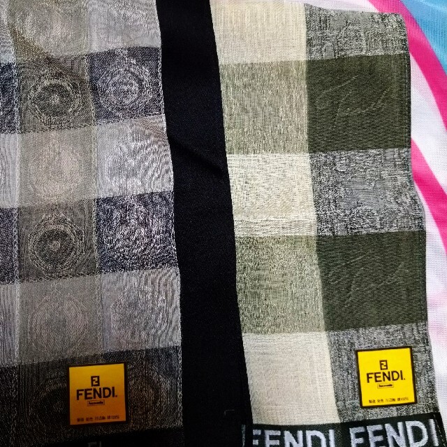 FENDI(フェンディ)のフェンディハンカチ メンズのファッション小物(ハンカチ/ポケットチーフ)の商品写真