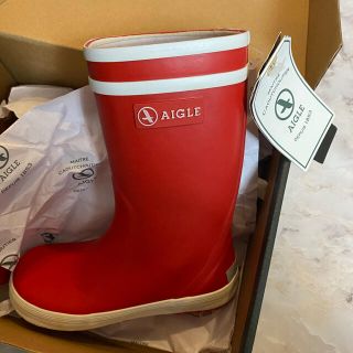 エーグル(AIGLE)のAIGLE レインブーツ16センチ　値下げ(長靴/レインシューズ)