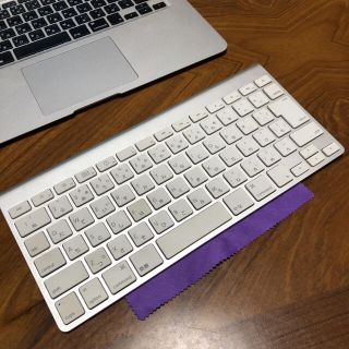 マック(Mac (Apple))のApple Wireless Keyboard ワイヤレス キーボード No8(PC周辺機器)