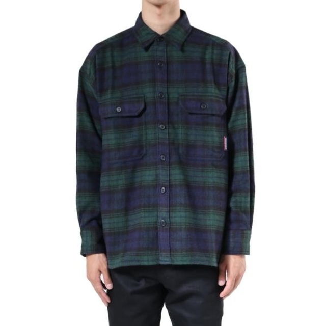 BOND中佐専用DESCENDANT VANNING CHECKSHIRT