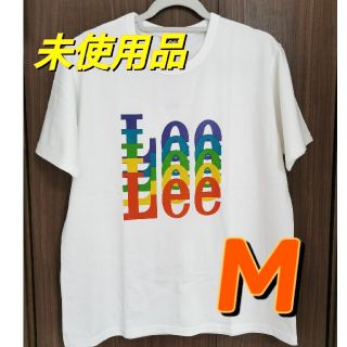 リー(Lee)の【Lee】 未使用 タグ付き メンズ 白 ロゴTシャツ M(Tシャツ/カットソー(半袖/袖なし))