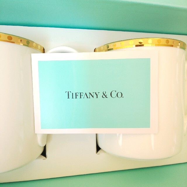 Tiffany & Co.(ティファニー)のティファニー ゴールドバンド マグカップ インテリア/住まい/日用品のキッチン/食器(グラス/カップ)の商品写真