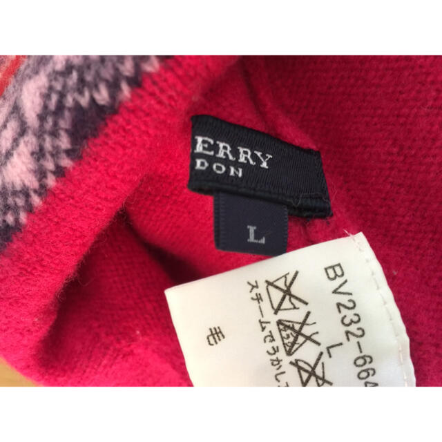 BURBERRY - Burberry バーバリー☆キッズニット帽 ニットキャップ Lの