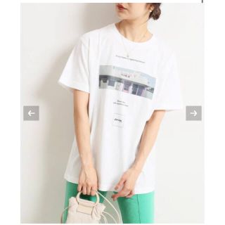 スローブイエナ(SLOBE IENA)のRoberta Bayley グラフィックフォトTEE◆ SLOBE IENA(Tシャツ(半袖/袖なし))