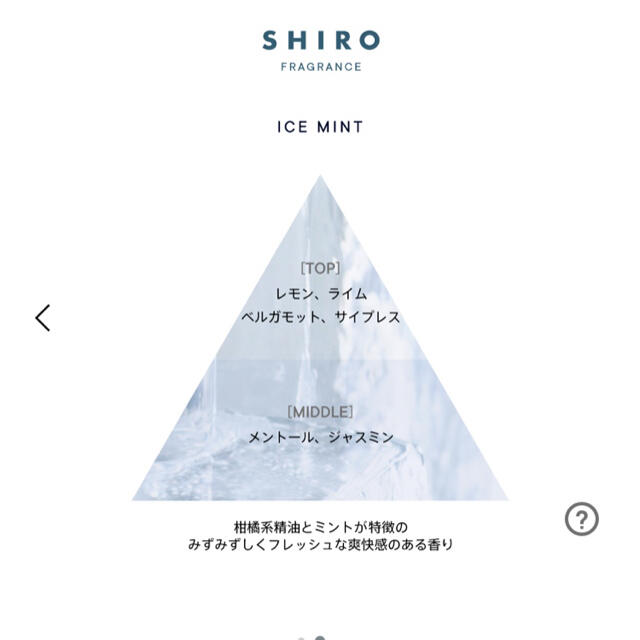 shiro(シロ)のシロ アイスミントボディローション コスメ/美容のボディケア(ボディローション/ミルク)の商品写真