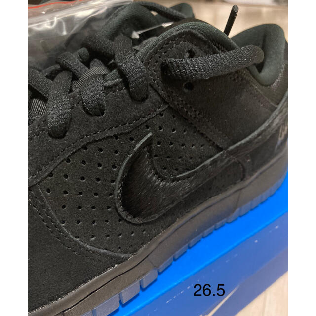 UNDEFEATED NIKE DUNK LOW SP BLACK 26.5