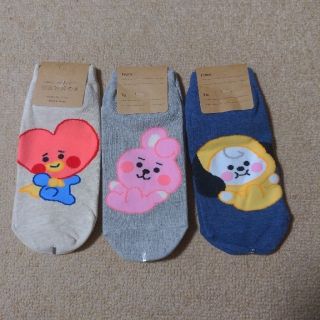 ボウダンショウネンダン(防弾少年団(BTS))のBT21ソックス３足セット(ソックス)