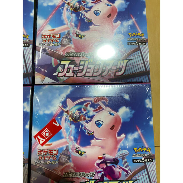 ポケモンカード　フュージョンアーツ4BOX シュリンク付き 2