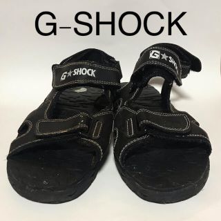 ジーショック(G-SHOCK)のG-SHOCK サンダル ブラック 24.5cm(サンダル)