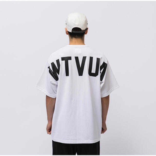 WTAPS STENCIL SS TEE NAVY WHITE XL 2枚