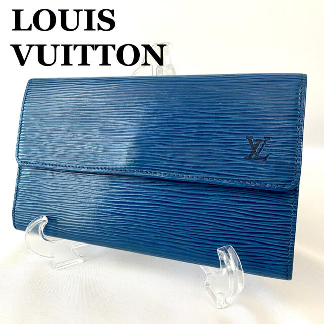 Louis Vuitton 美品 ルイヴィトン エピ ポルトトレゾールインターナショナル 長財布 ブルーの通販 By Forgano Store ルイヴィトンならラクマ