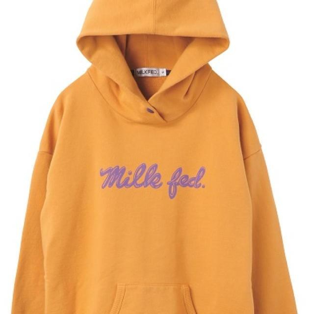 MILKFED.(ミルクフェド)の人気完売！ミルクフェド♡イエローパーカー レディースのトップス(パーカー)の商品写真