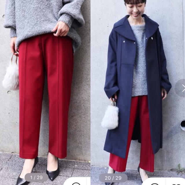 2018AW　セッケツダブルクロスメローステッチパンツ