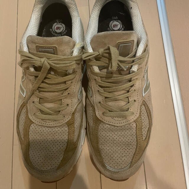 newbalance 990v4 ベージュ 28.5 - スニーカー