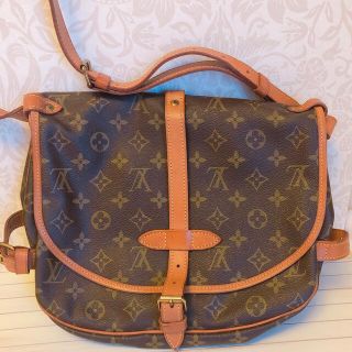 ルイヴィトン(LOUIS VUITTON)のルイヴィトン　ソミュール　肩がけ　バッグ　モノグラム(ショルダーバッグ)