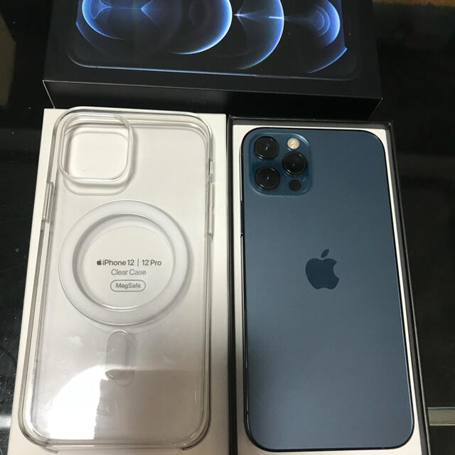 魅力の Apple 新品 中古美品 ブルー 256GB Pro 12 【SIMフリー】iPhone - スマートフォン本体