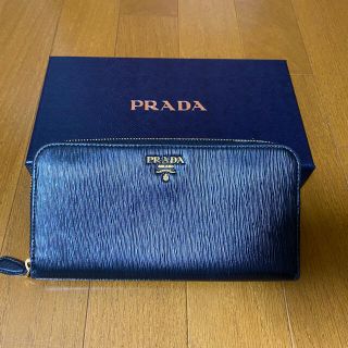 プラダ(PRADA)の［新品未使用］PRADA 黒　長財布(財布)