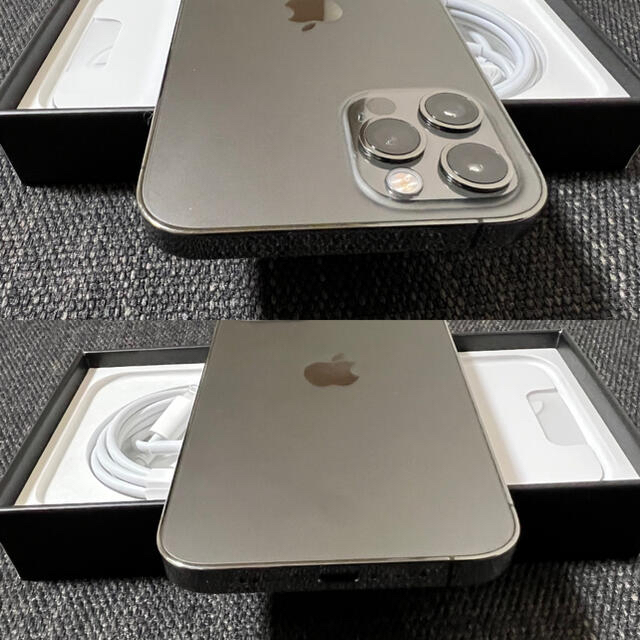 Apple(アップル)の【nboxさま専用】iPhone12 Pro 128GB グラファイト スマホ/家電/カメラのスマートフォン/携帯電話(スマートフォン本体)の商品写真