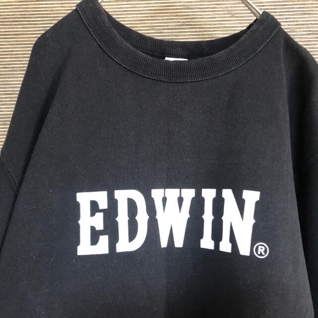 EDWIN(エドウィン)の【エドウィン】スウェット EDWIN　デカロゴ　ビッグプリント　ビッグロゴF メンズのトップス(スウェット)の商品写真