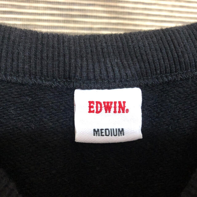 EDWIN(エドウィン)の【エドウィン】スウェット EDWIN　デカロゴ　ビッグプリント　ビッグロゴF メンズのトップス(スウェット)の商品写真