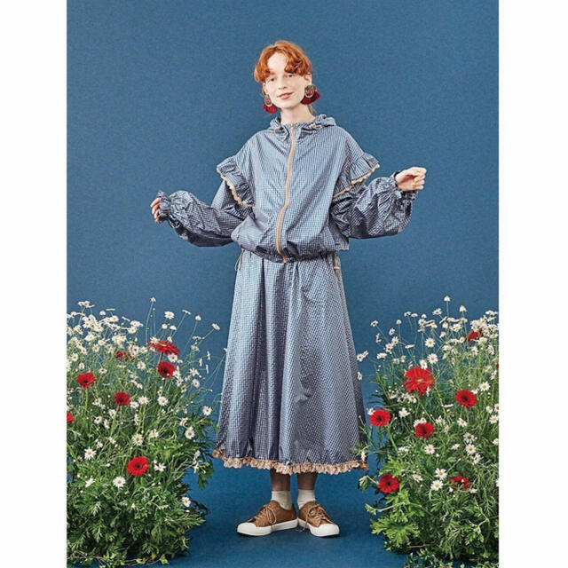 なほちん様 専用】poppy / frill nylon parka 【5%OFF】 www