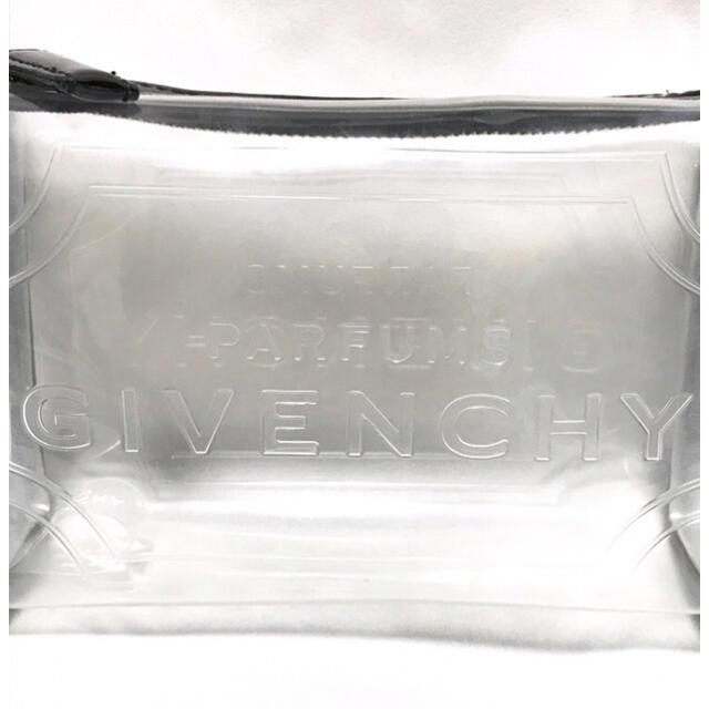 GIVENCHY ジバンシイ ロゴ入クリアポーチ