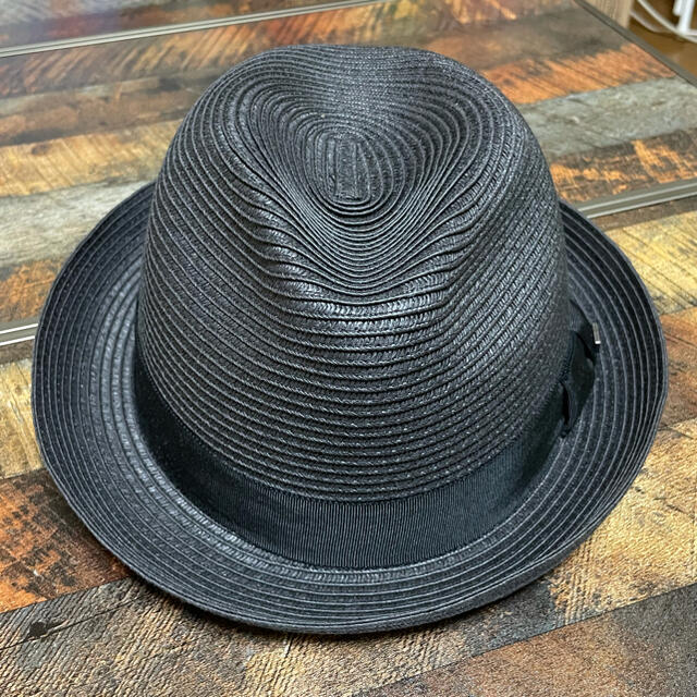 NEW ERA(ニューエラー)のNEW ERA THE FEDORA フェドラハット　ブラック　LARGE メンズの帽子(ハット)の商品写真