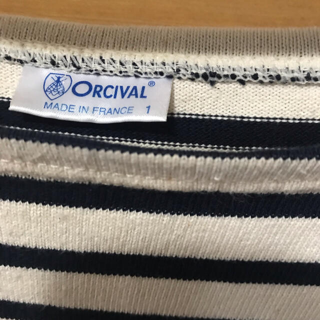 ORCIVAL(オーシバル)のORCIVAL⭐︎ショート丈ボーダートップス レディースのトップス(カットソー(長袖/七分))の商品写真