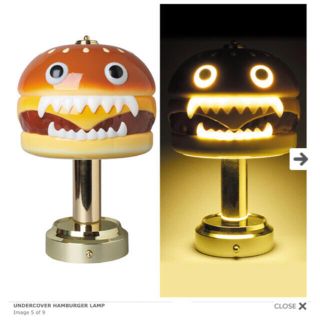 アンダーカバー(UNDERCOVER)のUNDERCOVER HAMBURGER LAMP(テーブルスタンド)