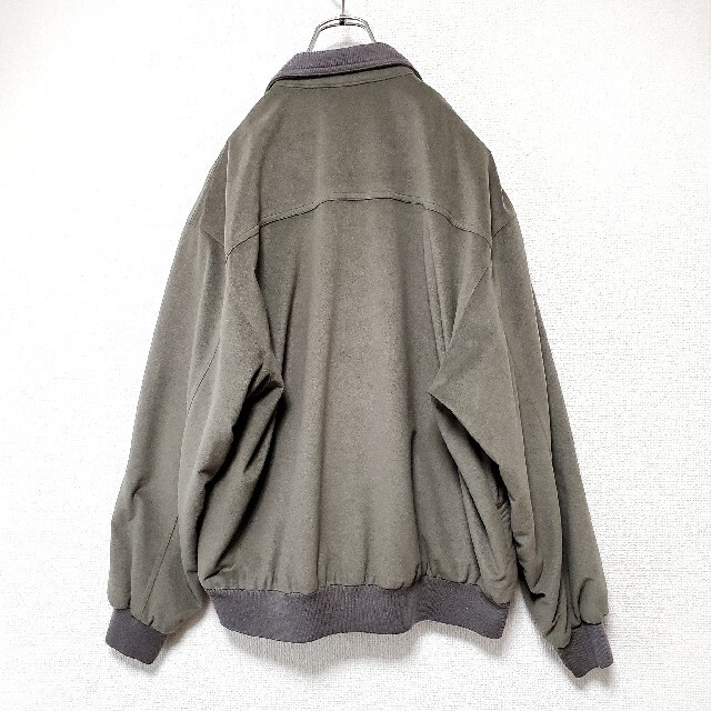 COMOLI(コモリ)のVINTAGE CLUB ブルゾン カーキ グリーン 微起毛素材 メンズのジャケット/アウター(ブルゾン)の商品写真