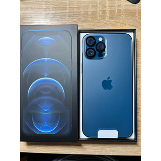 アップル(Apple)のiPhone12 Pro Max 256GB ブルー SIM フリー(スマートフォン本体)